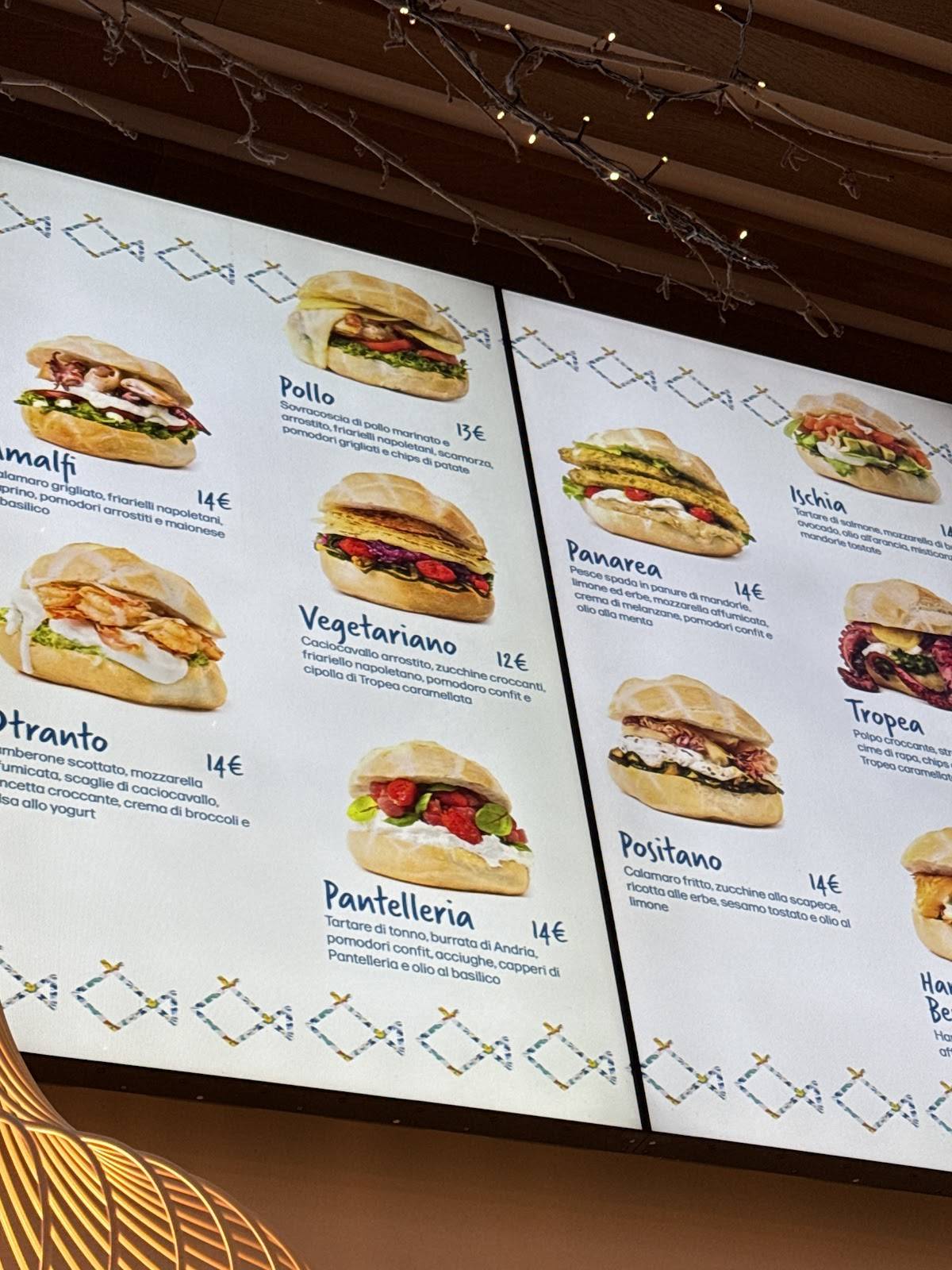 Menu di Ammare - Poke e Panini di Mare 