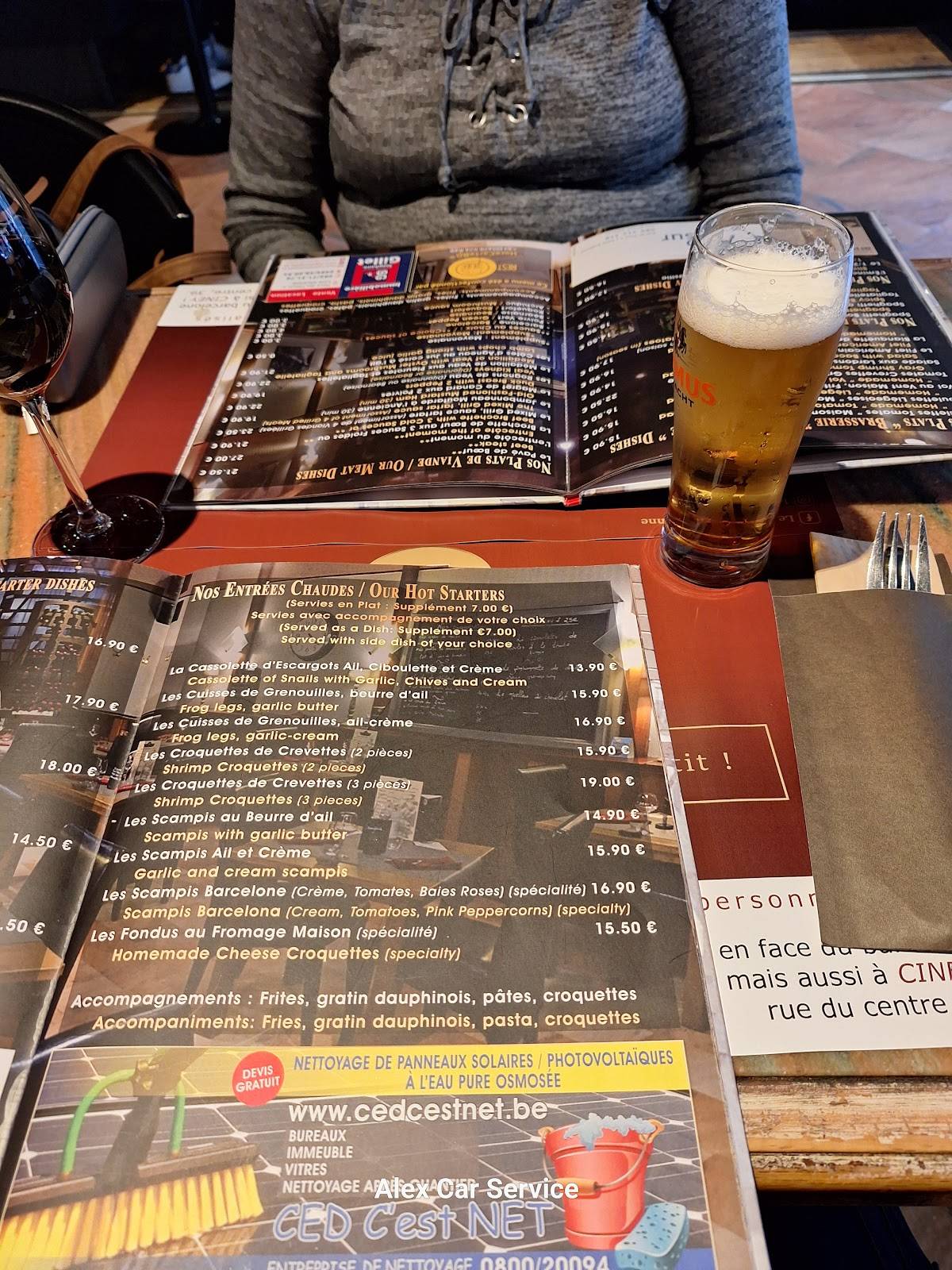Menu de Barcelone (Le)