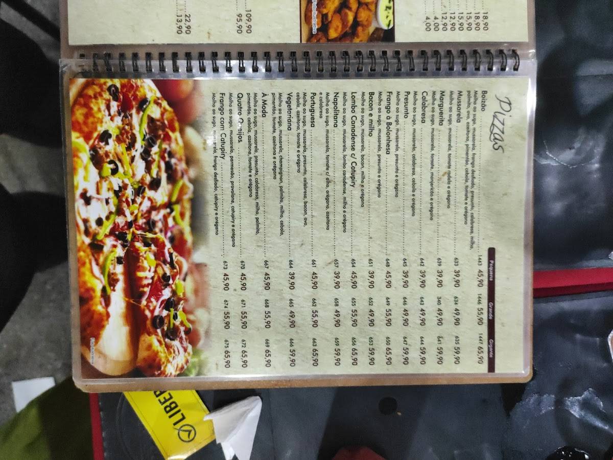 Boizão Churrascaria e Pizzaria cardápio