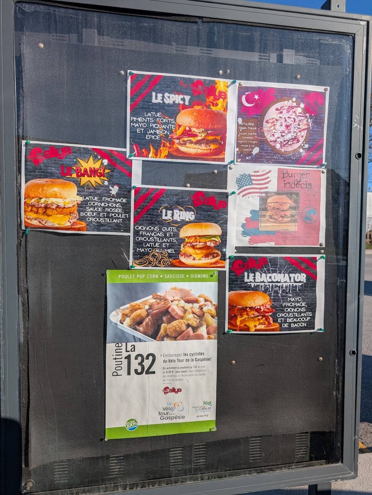 Menu de Cantine Le Rallye
