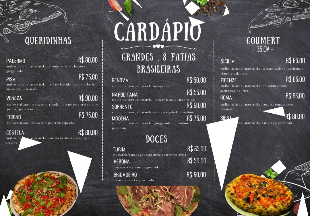 Capri Pizzaria e Bar cardápio