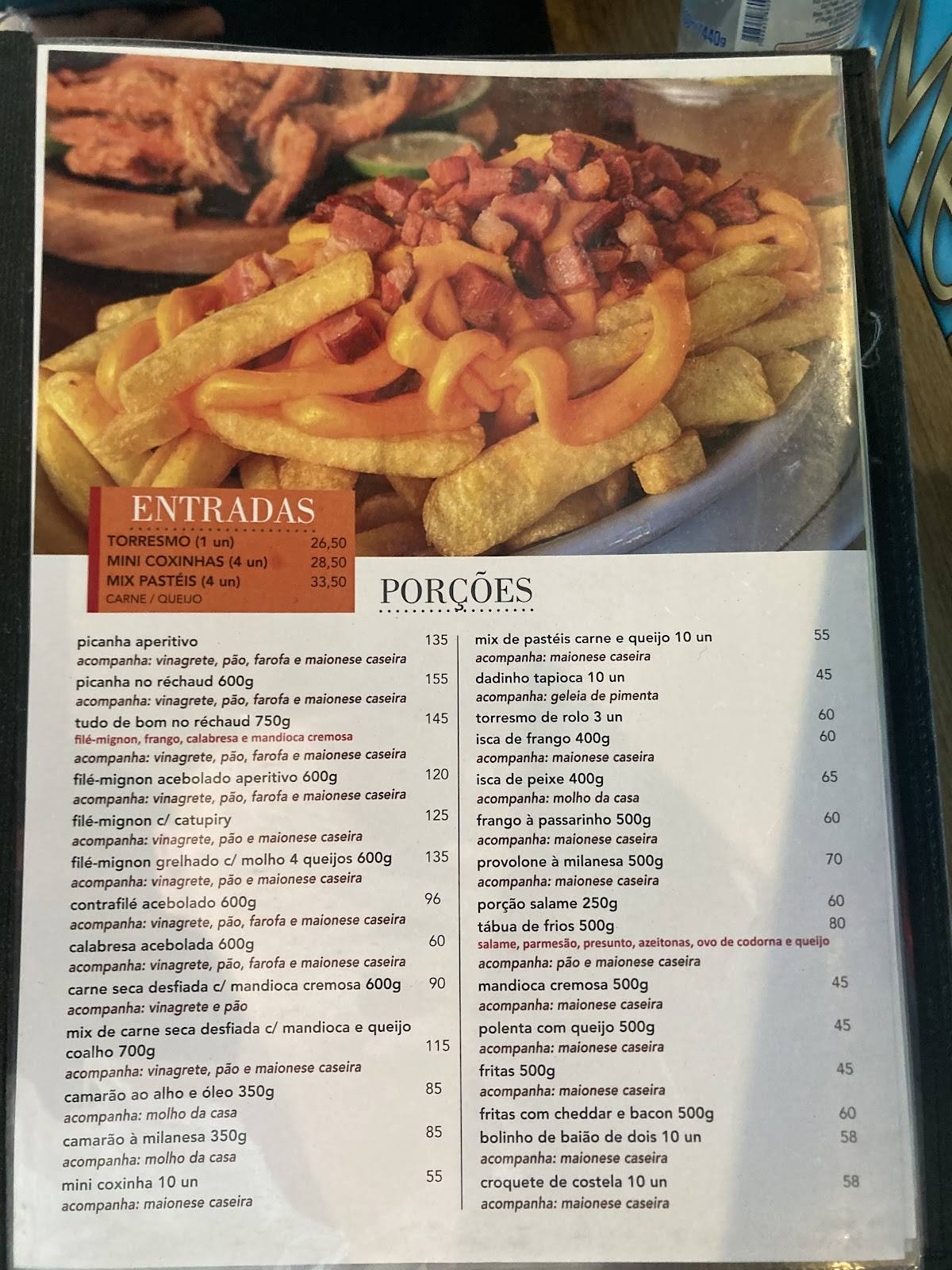 Charme do Brooklin cardápio