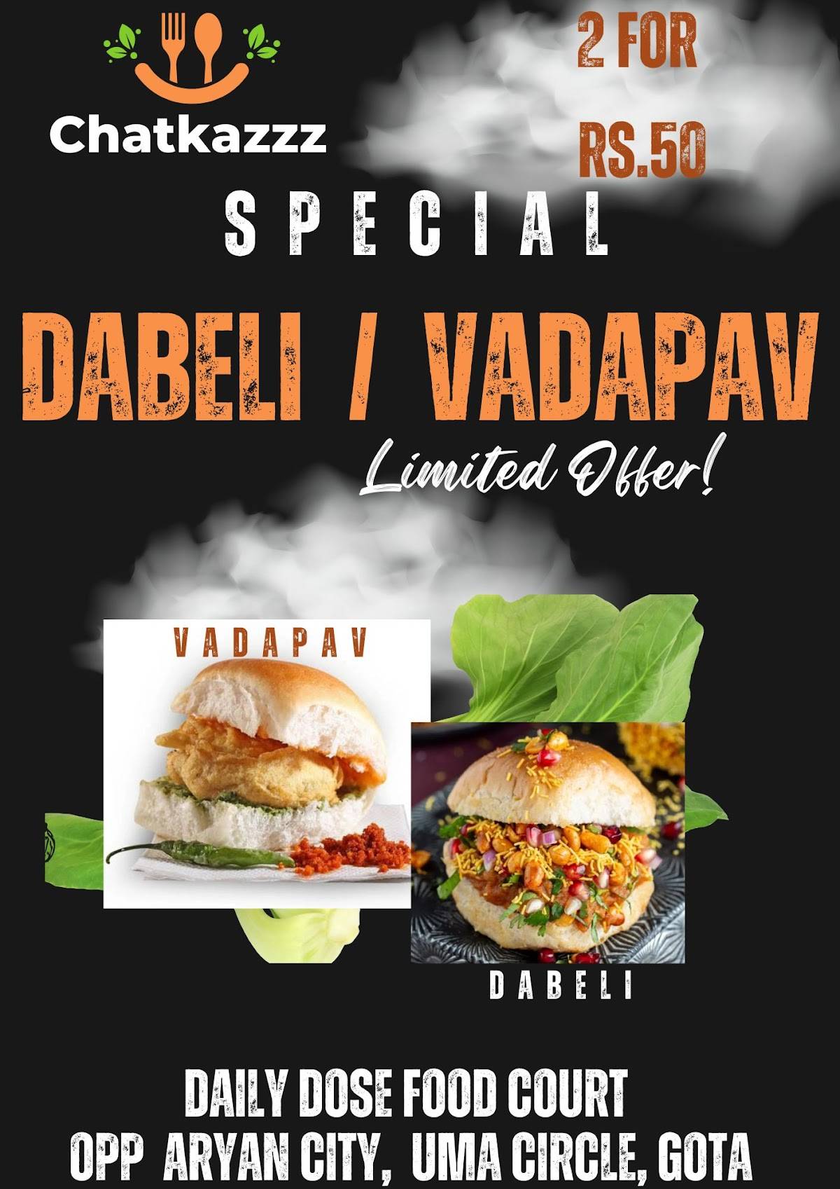 Chatkazzz Sandwich House menu