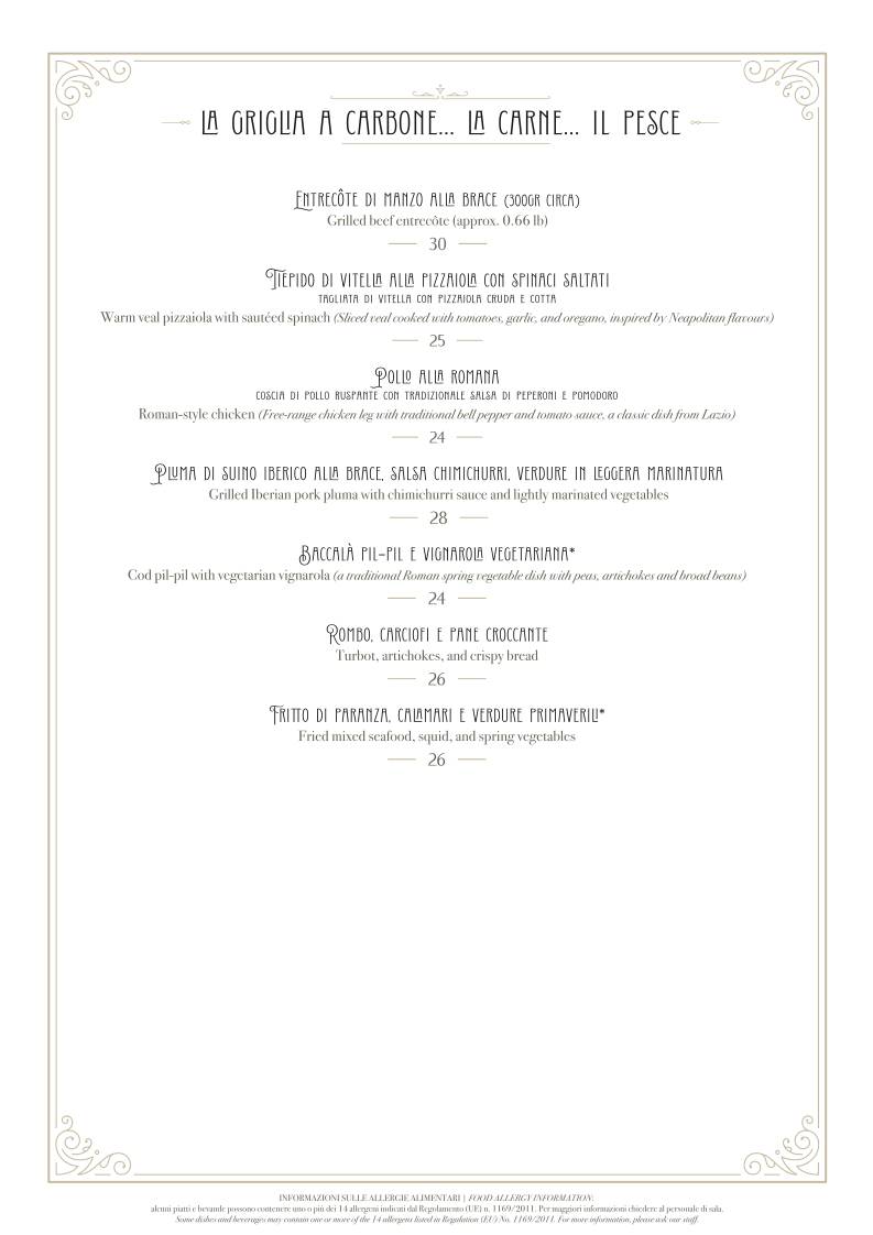 Menu di Clementino Ristorante & Bistrot 
