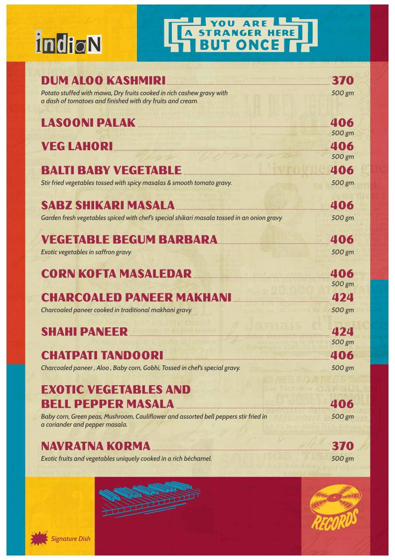 Downtown Restro Cafe menu