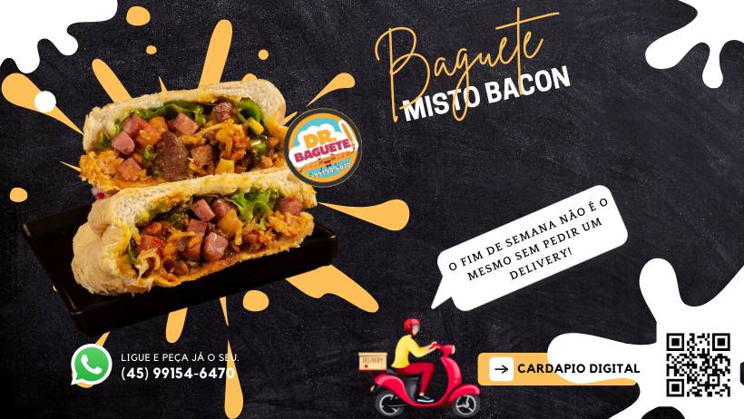 Dr. Baguete cardápio