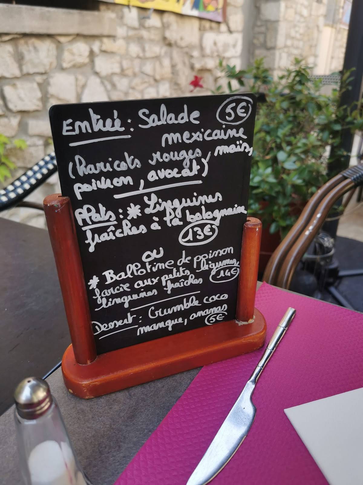 Menu de Ever'in