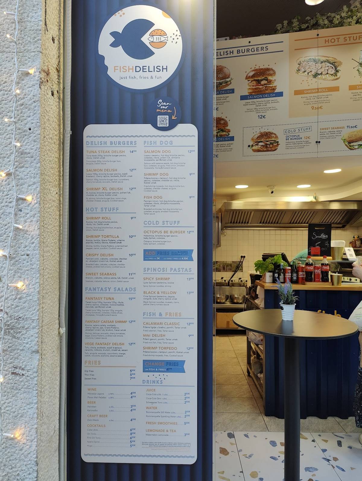 Menu di FISH DELISH SPLIT 