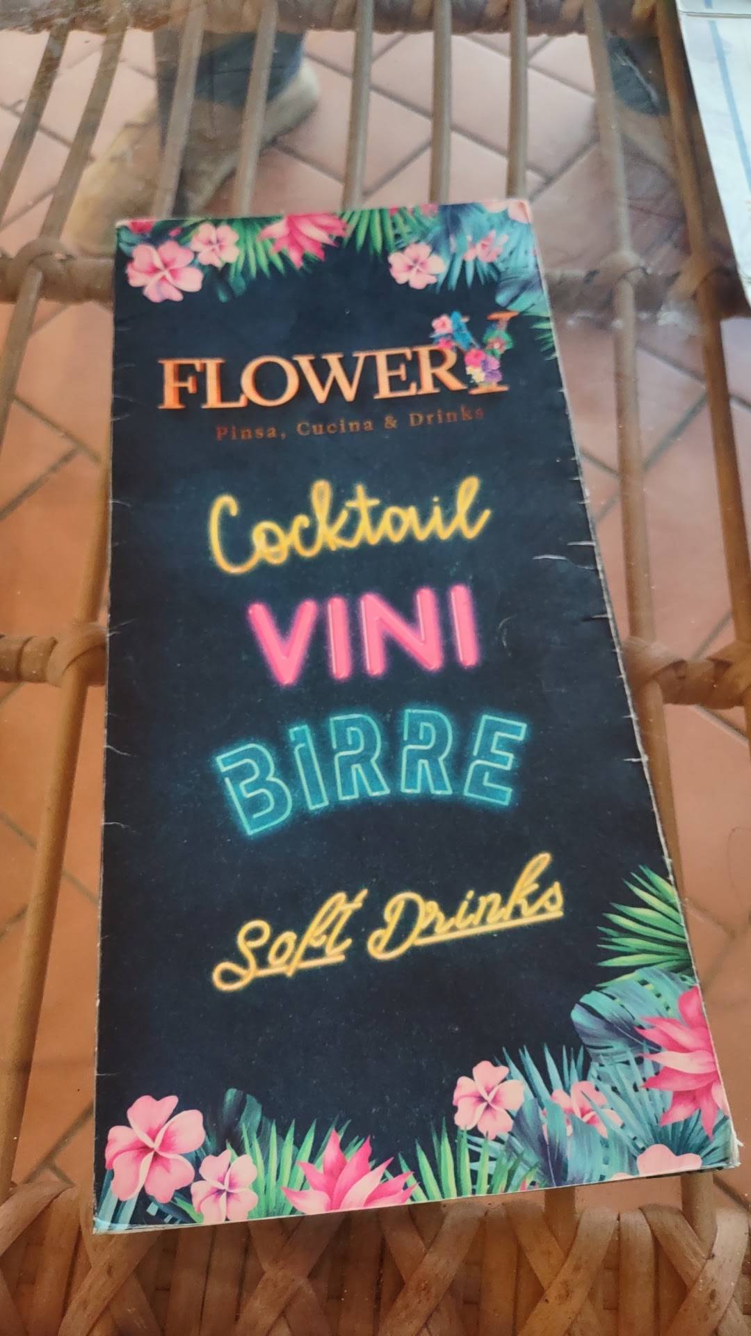 Menu di Flowery Rome 