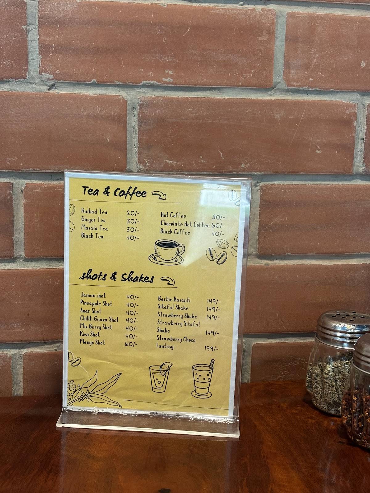 Food Adda Virar menu