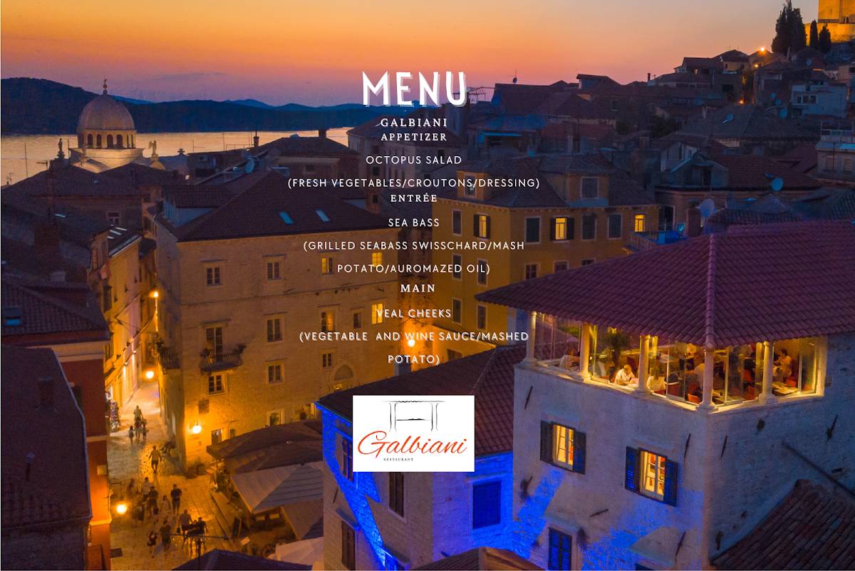 Menu di Il-palazzo Galbiani 