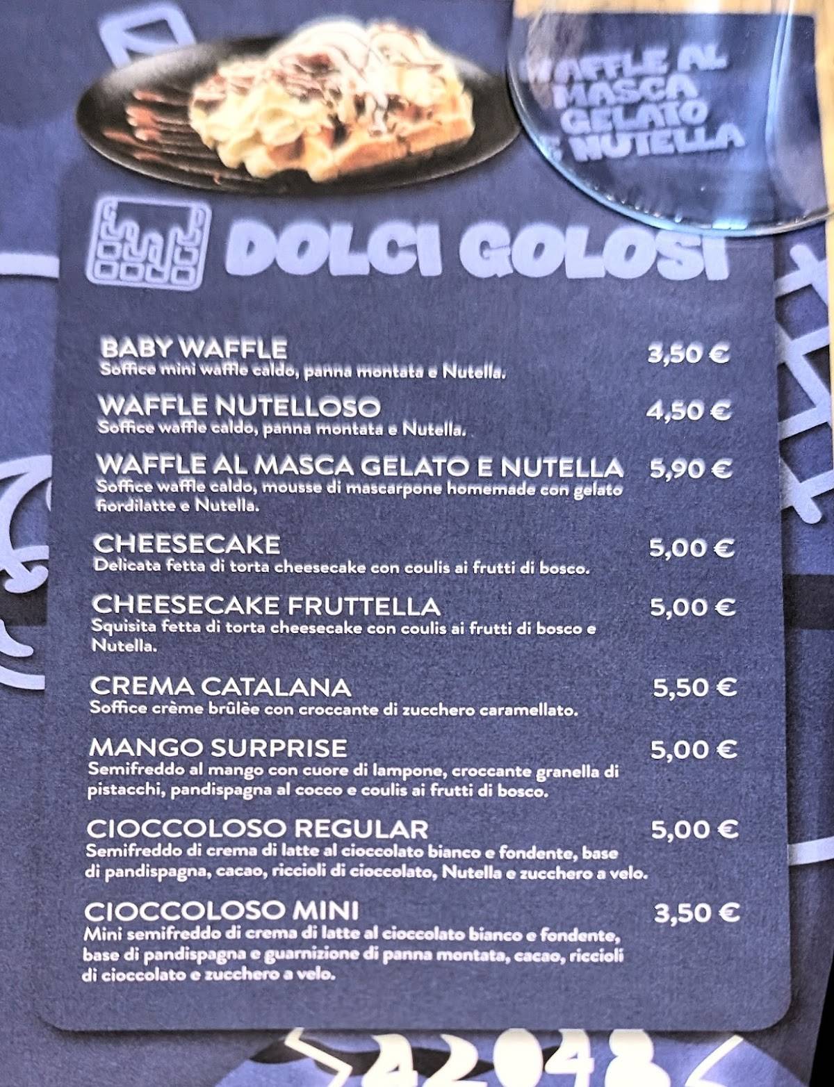 Menu di Giustospirito Ferrara 