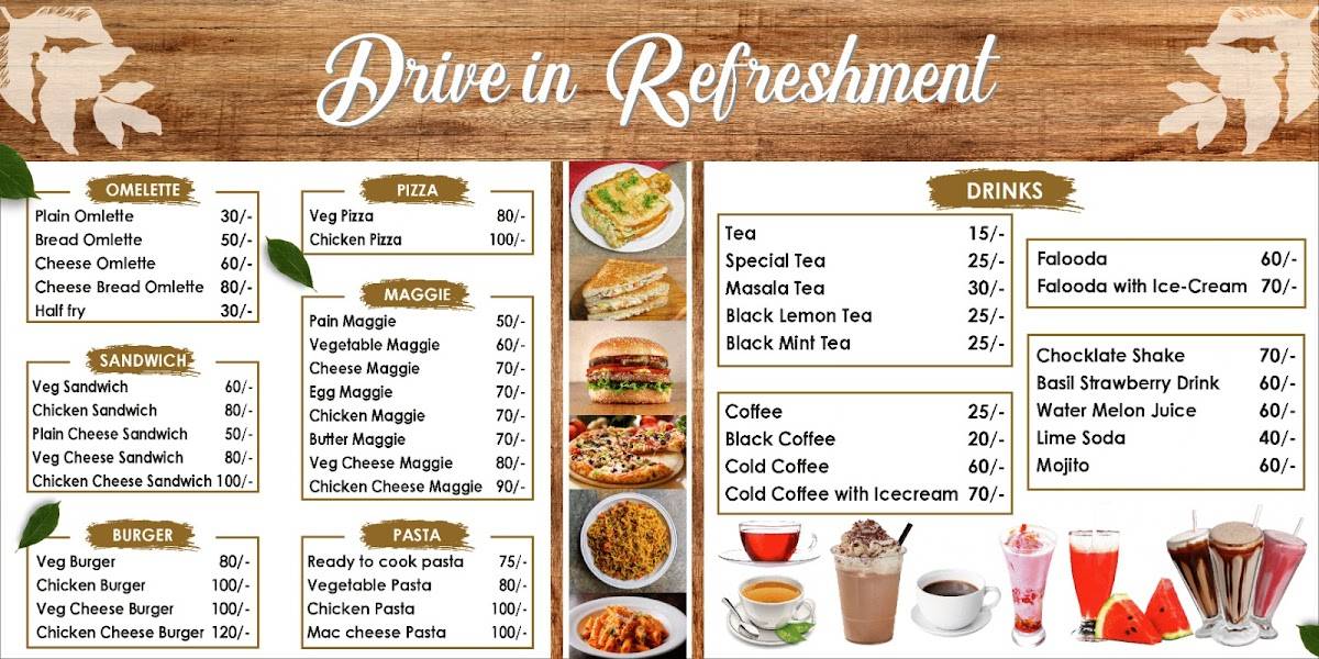 HALT AT HIGHWAY menu