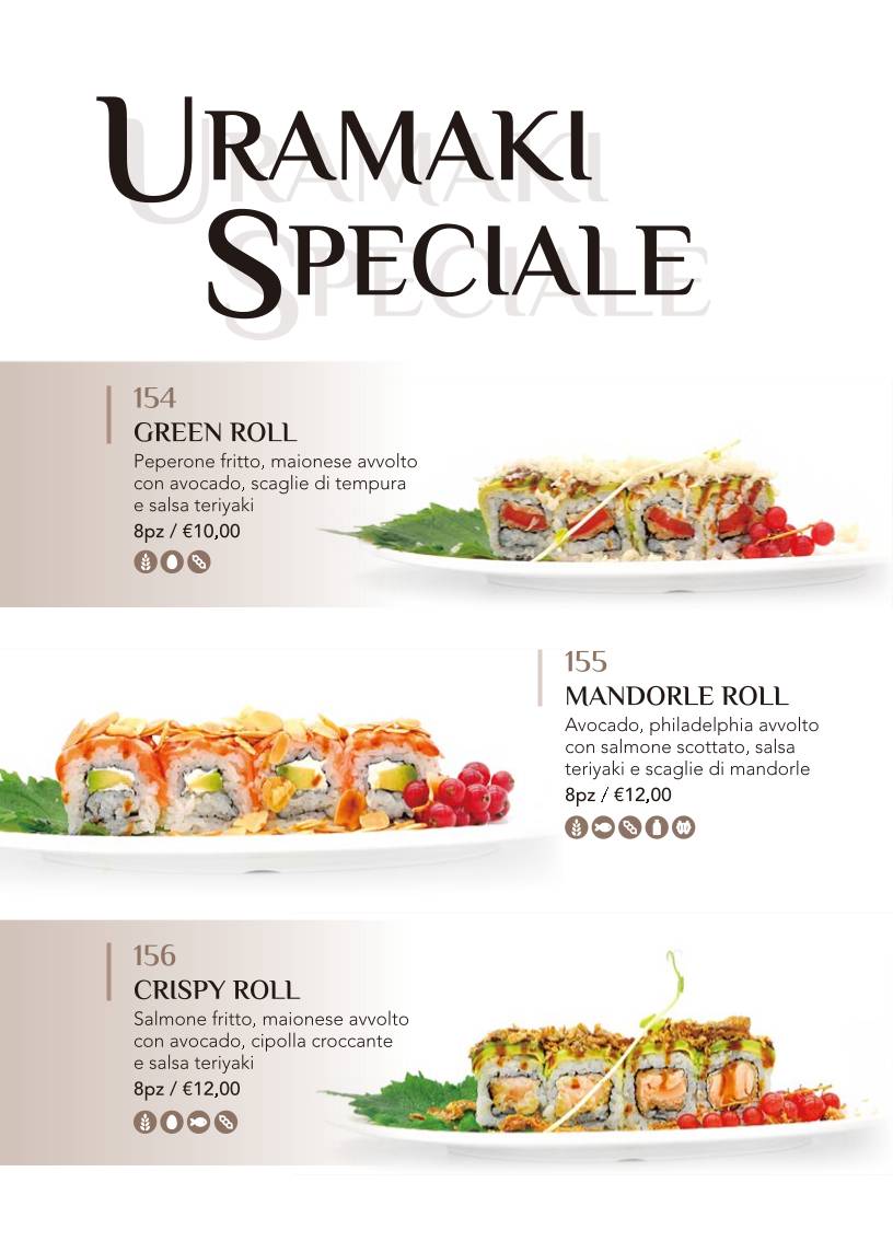 Menu di Haru Sushi 