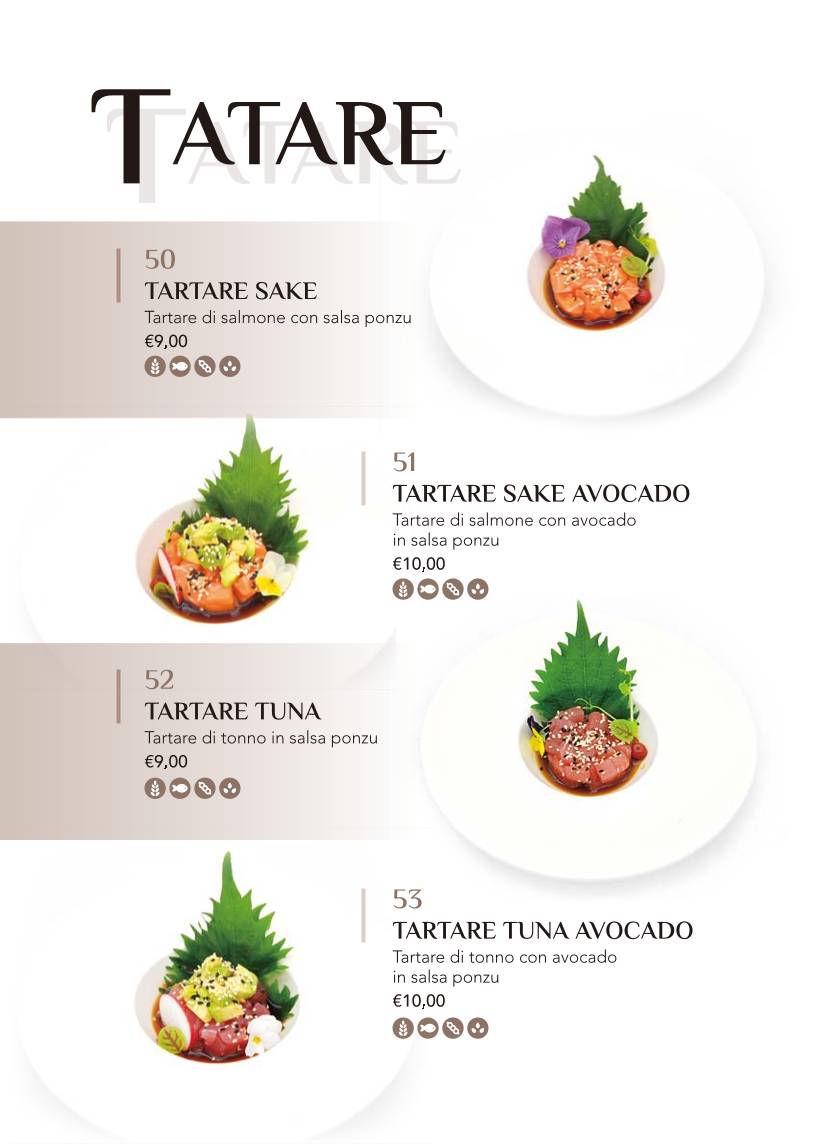 Menu di Haru Sushi 