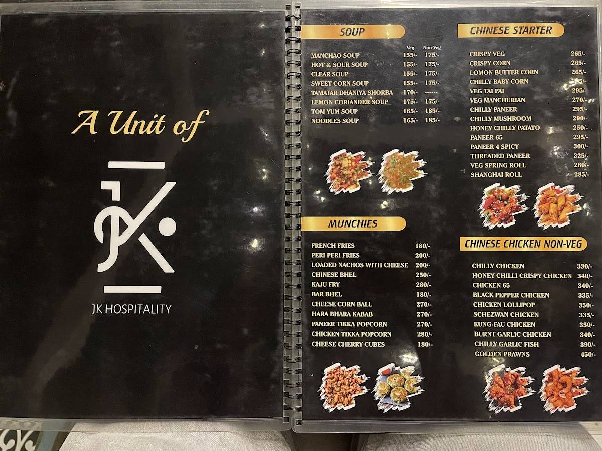 Havana Restro menu