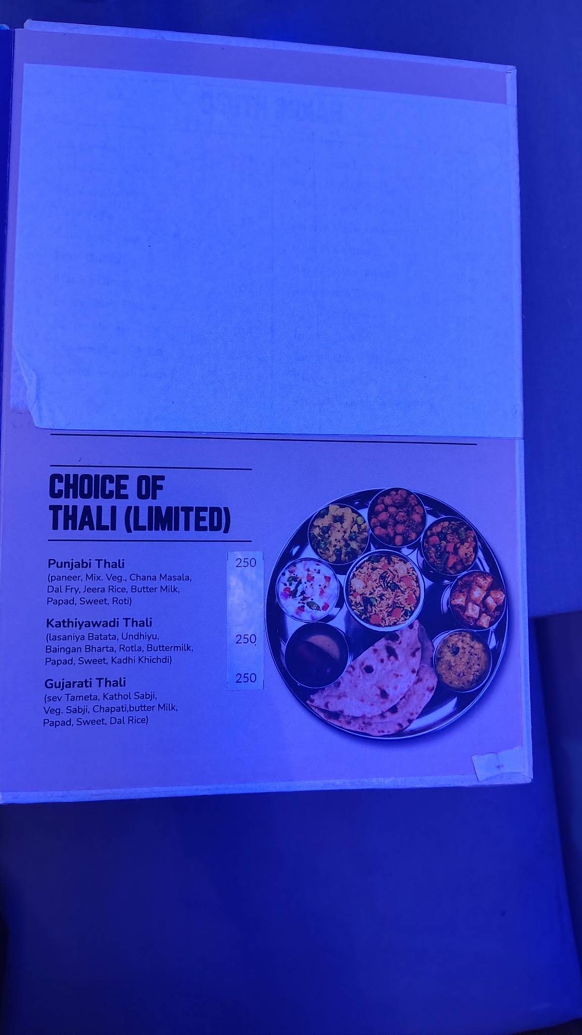 Hotel Surbhi (Pure Veg) menu