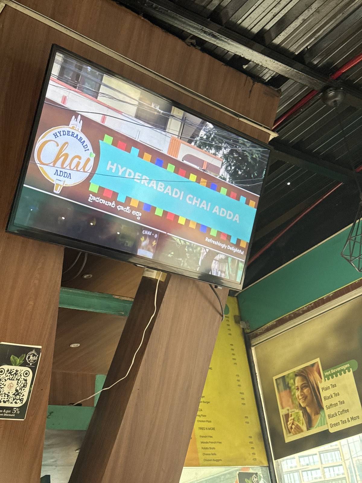 Hyderabadi Chai Adda menu