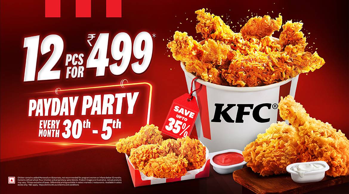 KFC menu