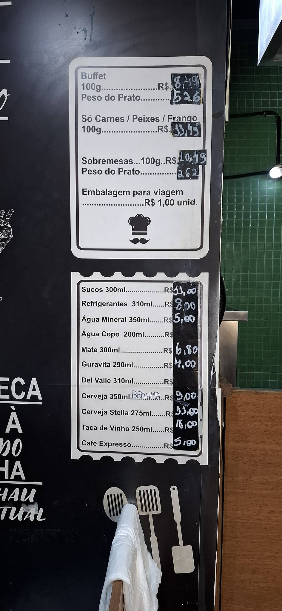 Restaurante Kilomania cardápio