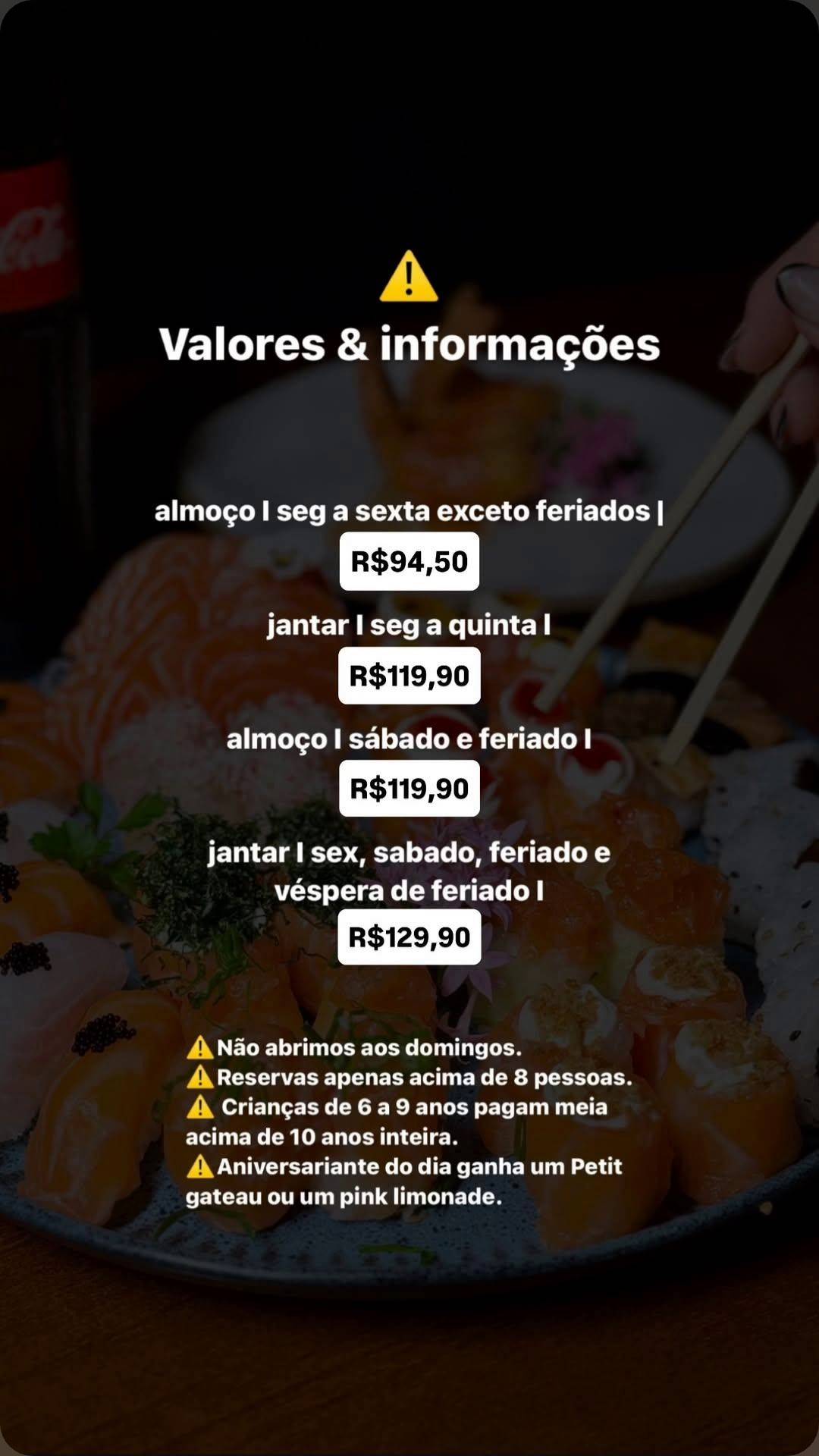 Kobe Sushi Bar - Jundiaí cardápio