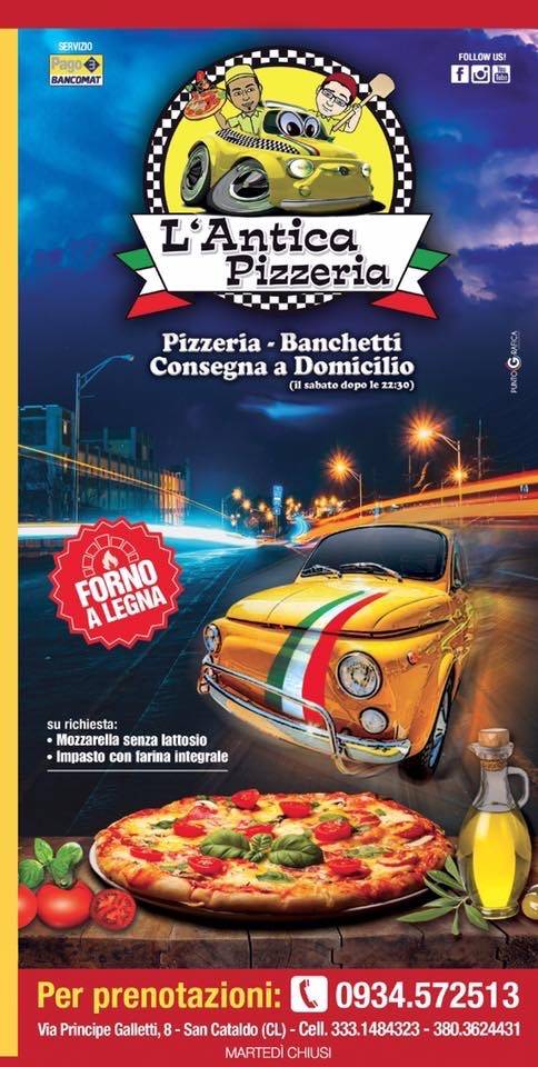 Menu di L'Antica Pizzeria di Imera Marco & C. S.A.S. 