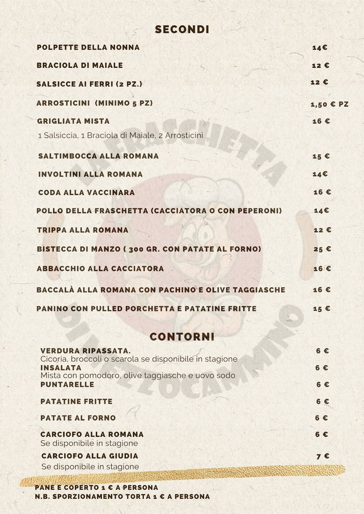 foto di trattoria la fraschetta