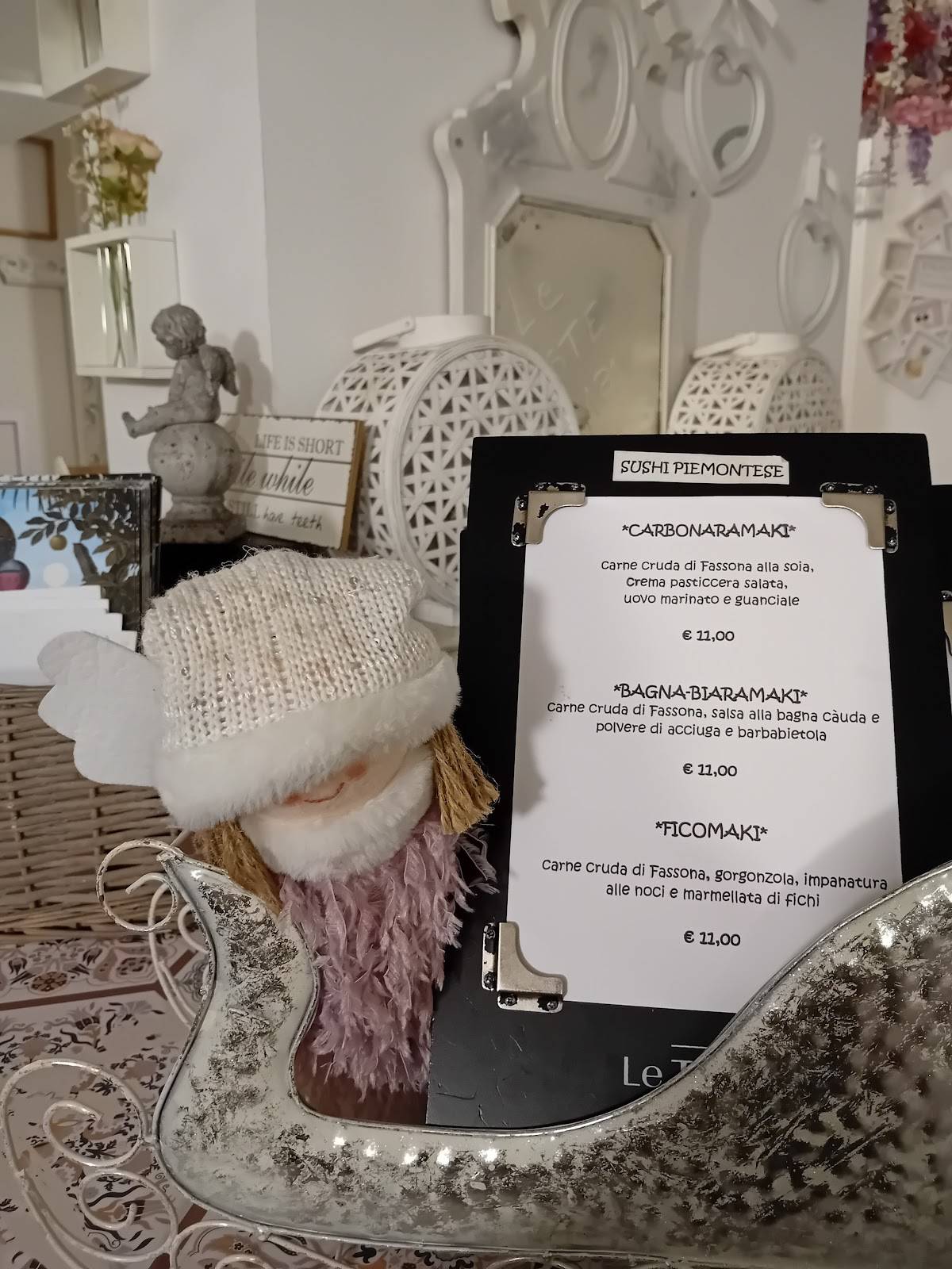 Menu di Le Teste di Rapa 
