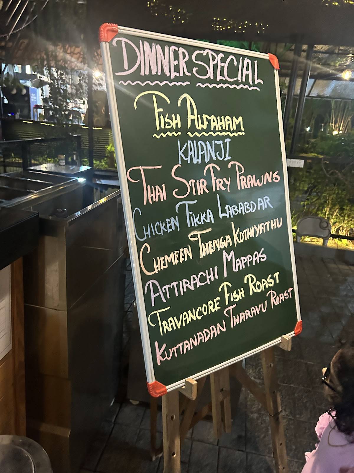 Let's Dine River view - Seafood Restaurant menu