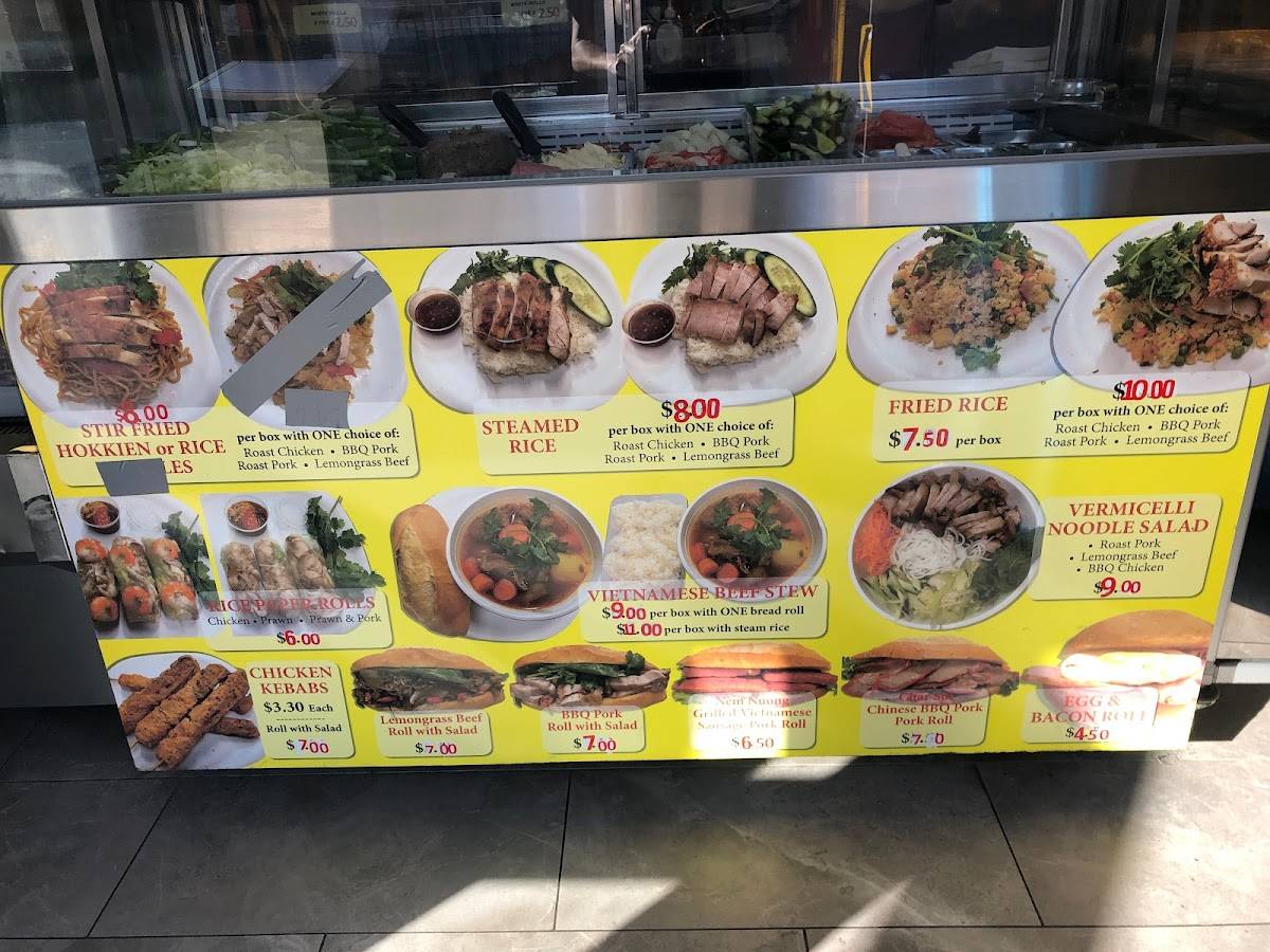 Menu at Lucky Hot Bread, Regents Park