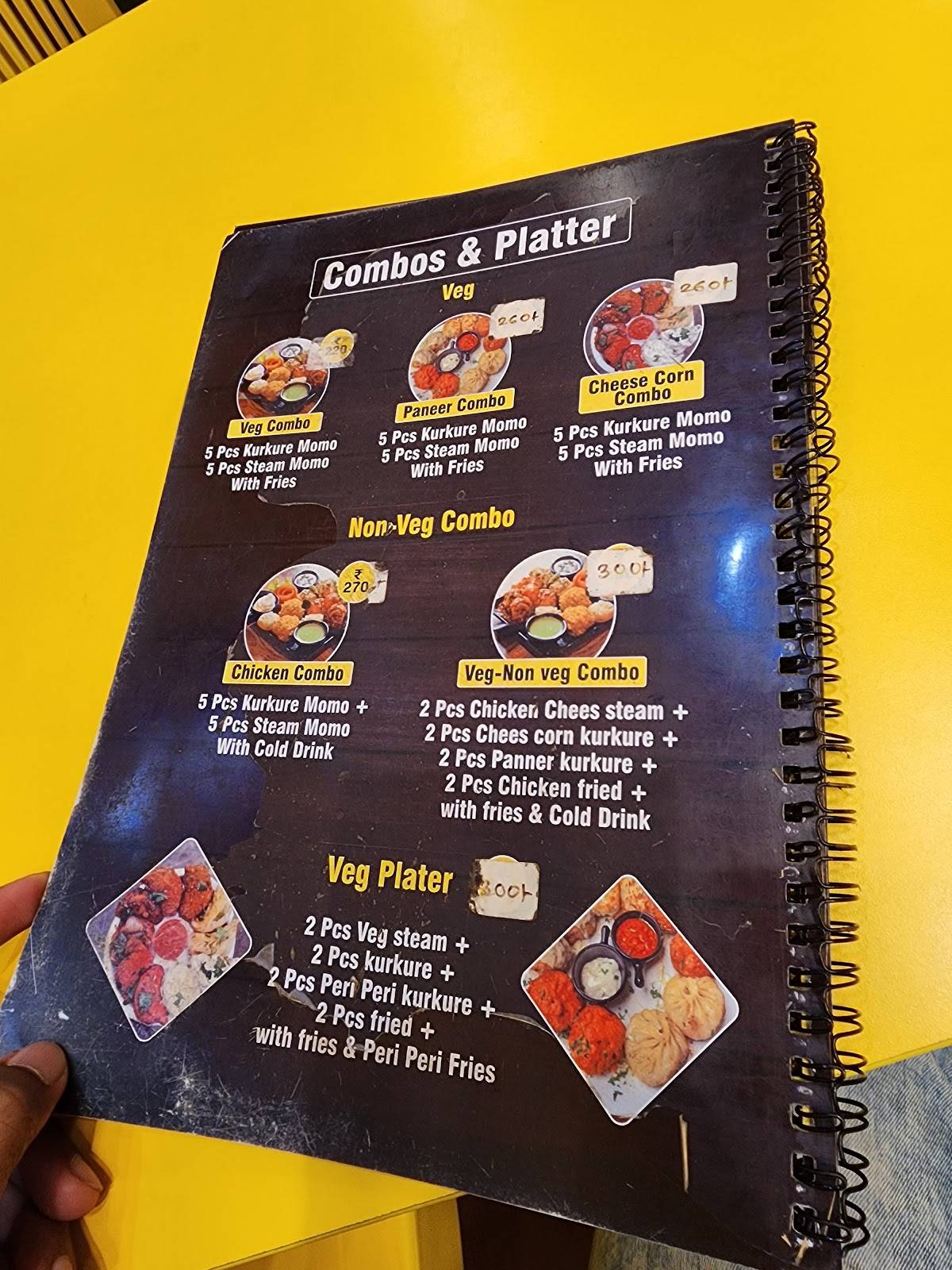 MOMO G menu
