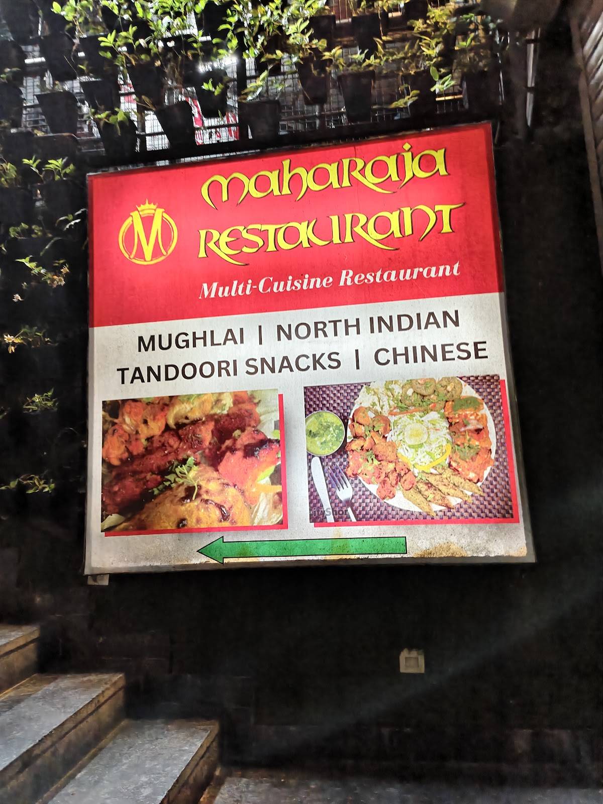 Maharaja Restaurant menu