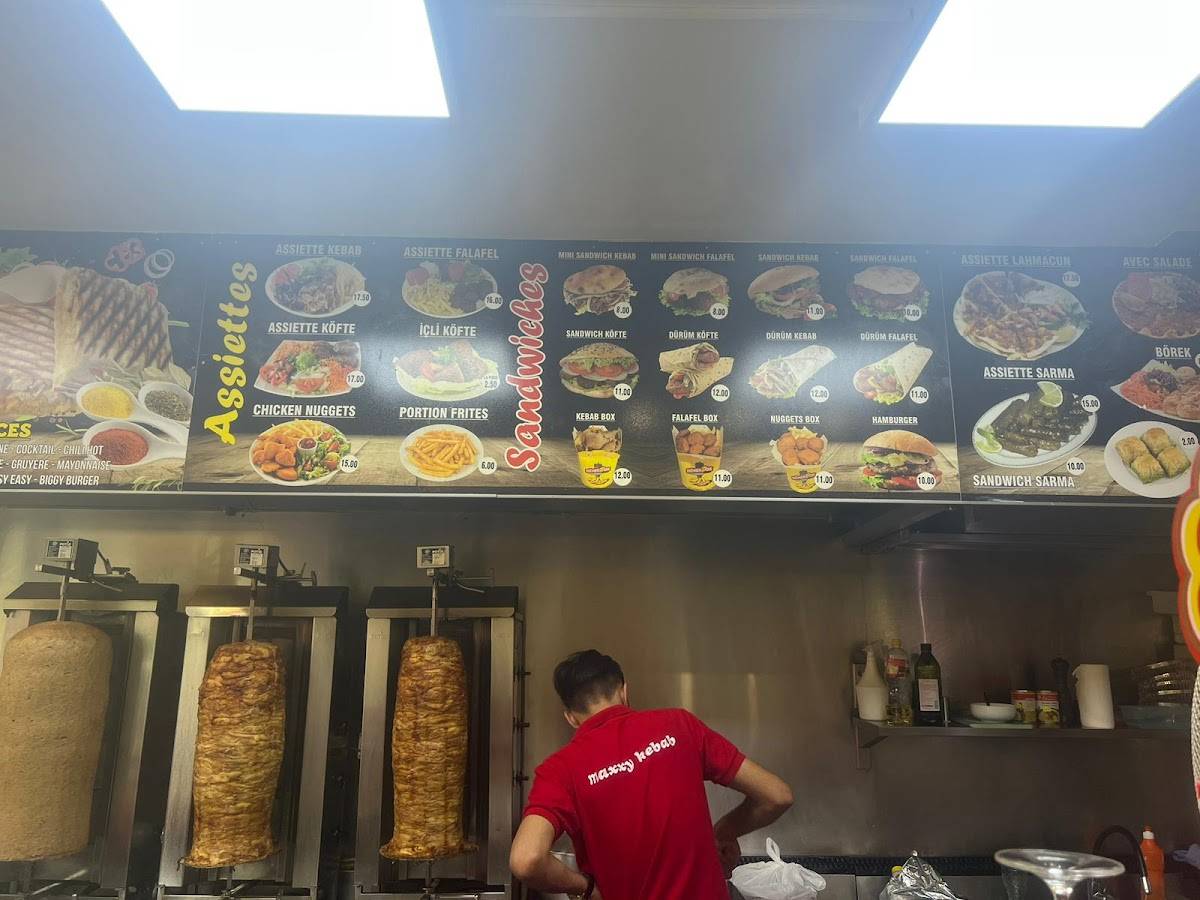 Menu di Maxxy Kebab 