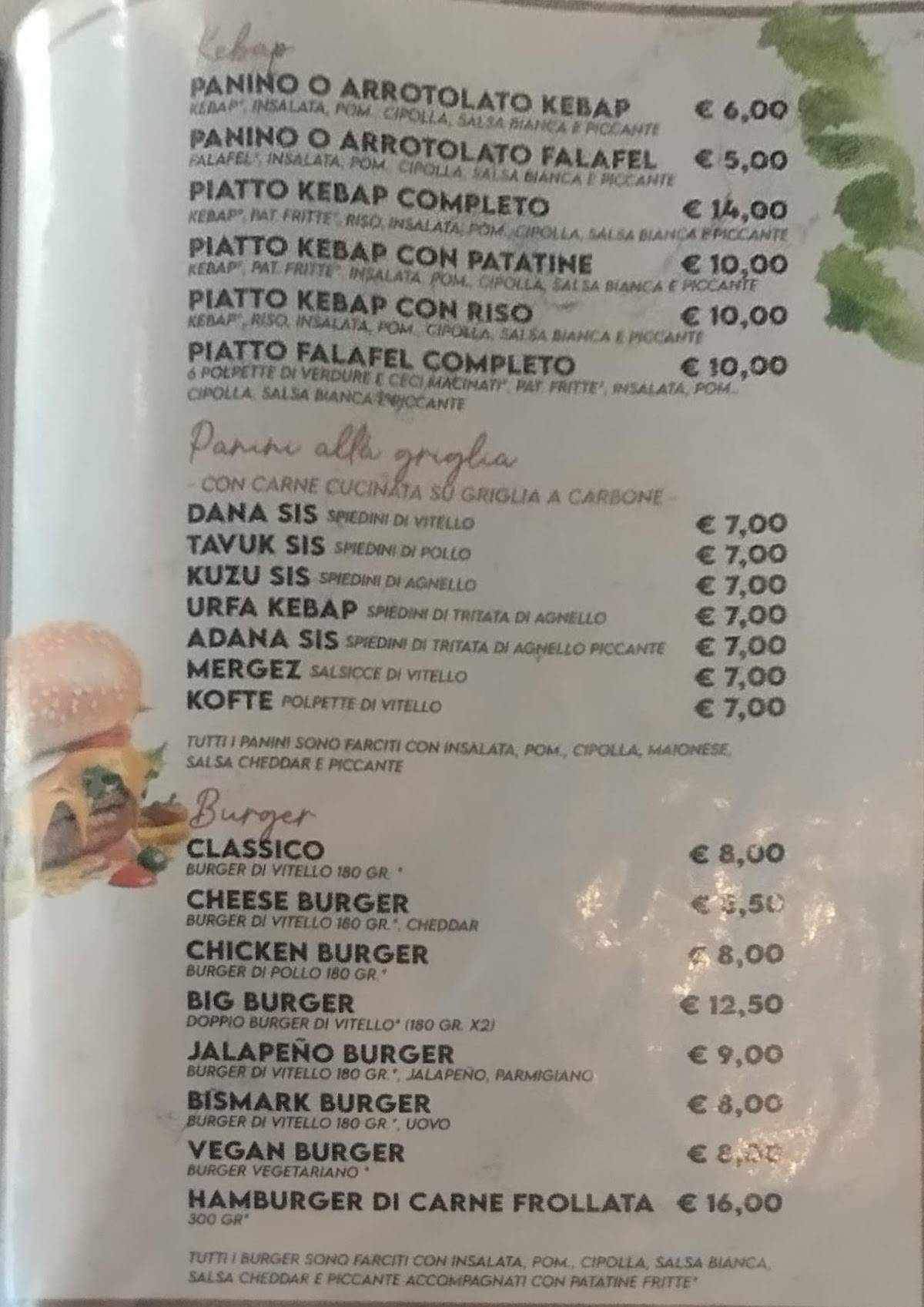 Menu de Medo GRILL, pizza and RESTAURANT