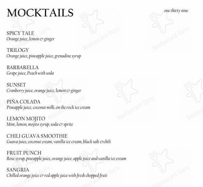 Meraki menu