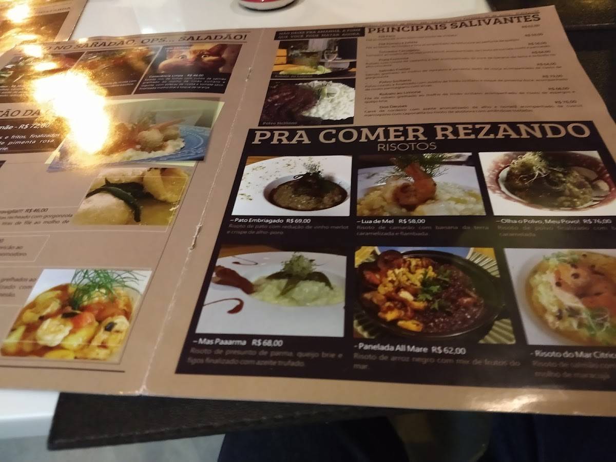 Mostarda Bar Bistrô cardápio