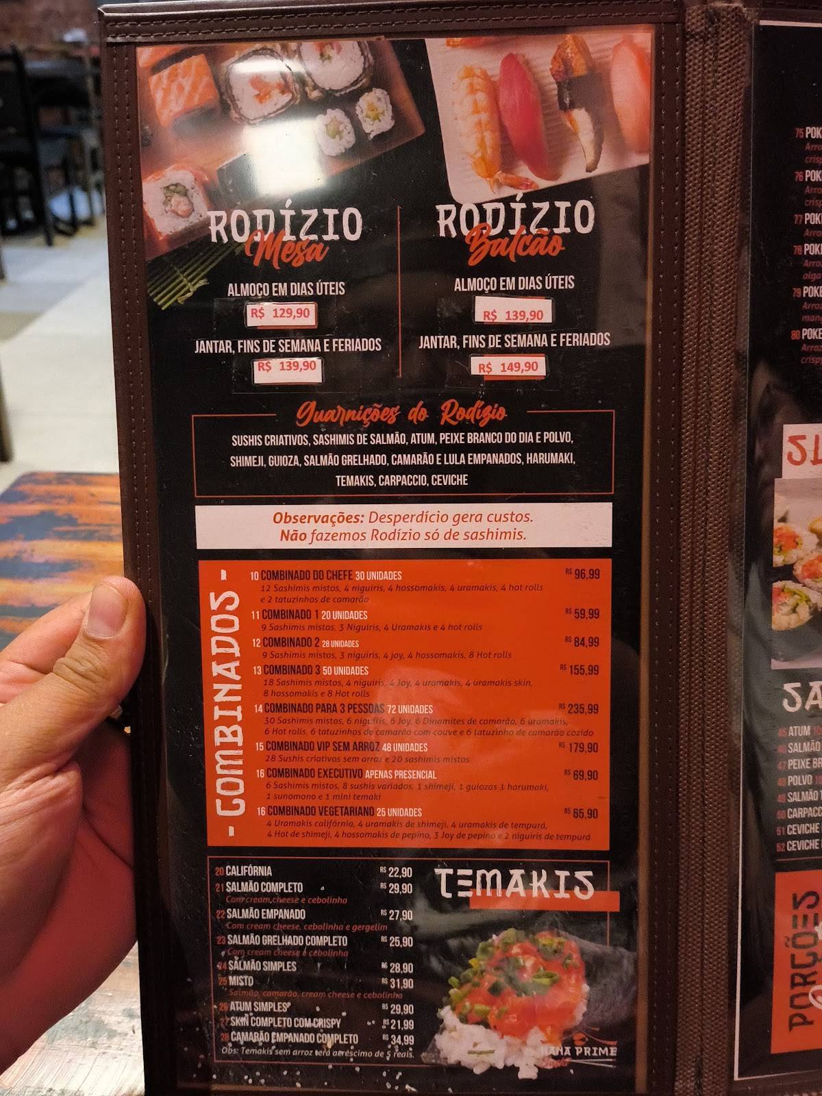 Na Lenha Steak House cardápio