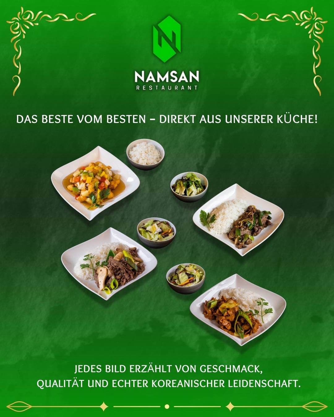 Menu di Namsan Restaurant 