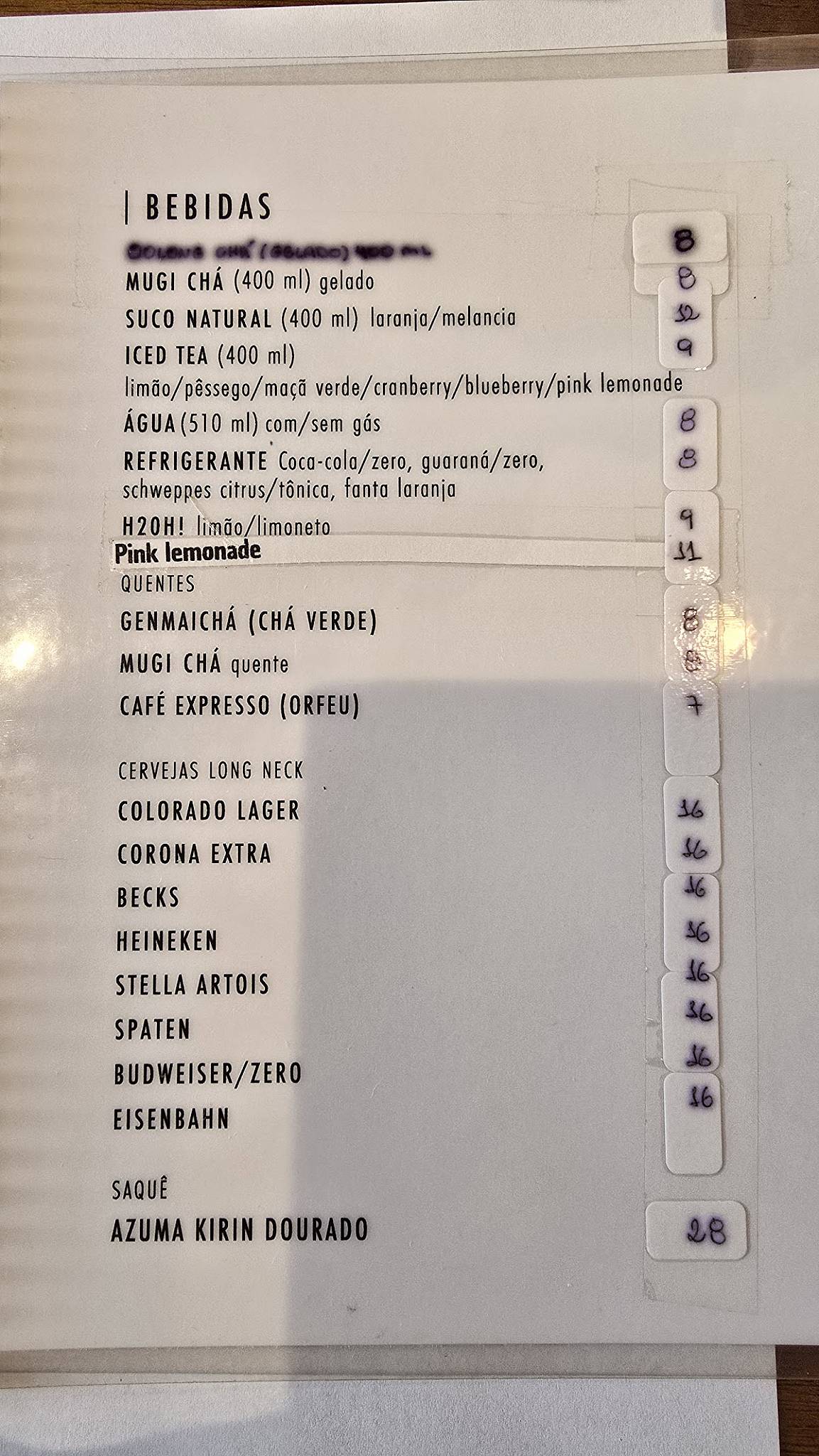 Nara Obentô Paraíso cardápio