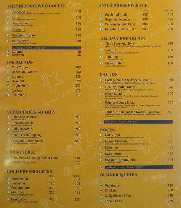 Nineteenth May Restaurant Cafe Bakery Bar Catering Services menu