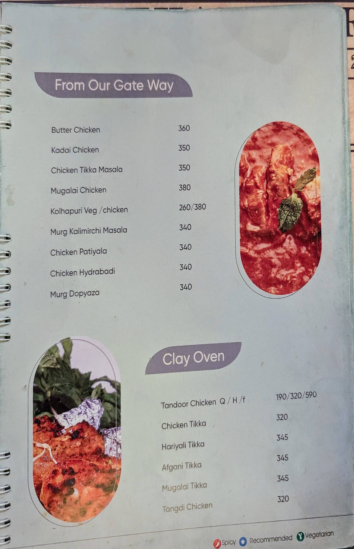 Noorjehan Multi-Cuisine Restaurant (Since 1950) menu