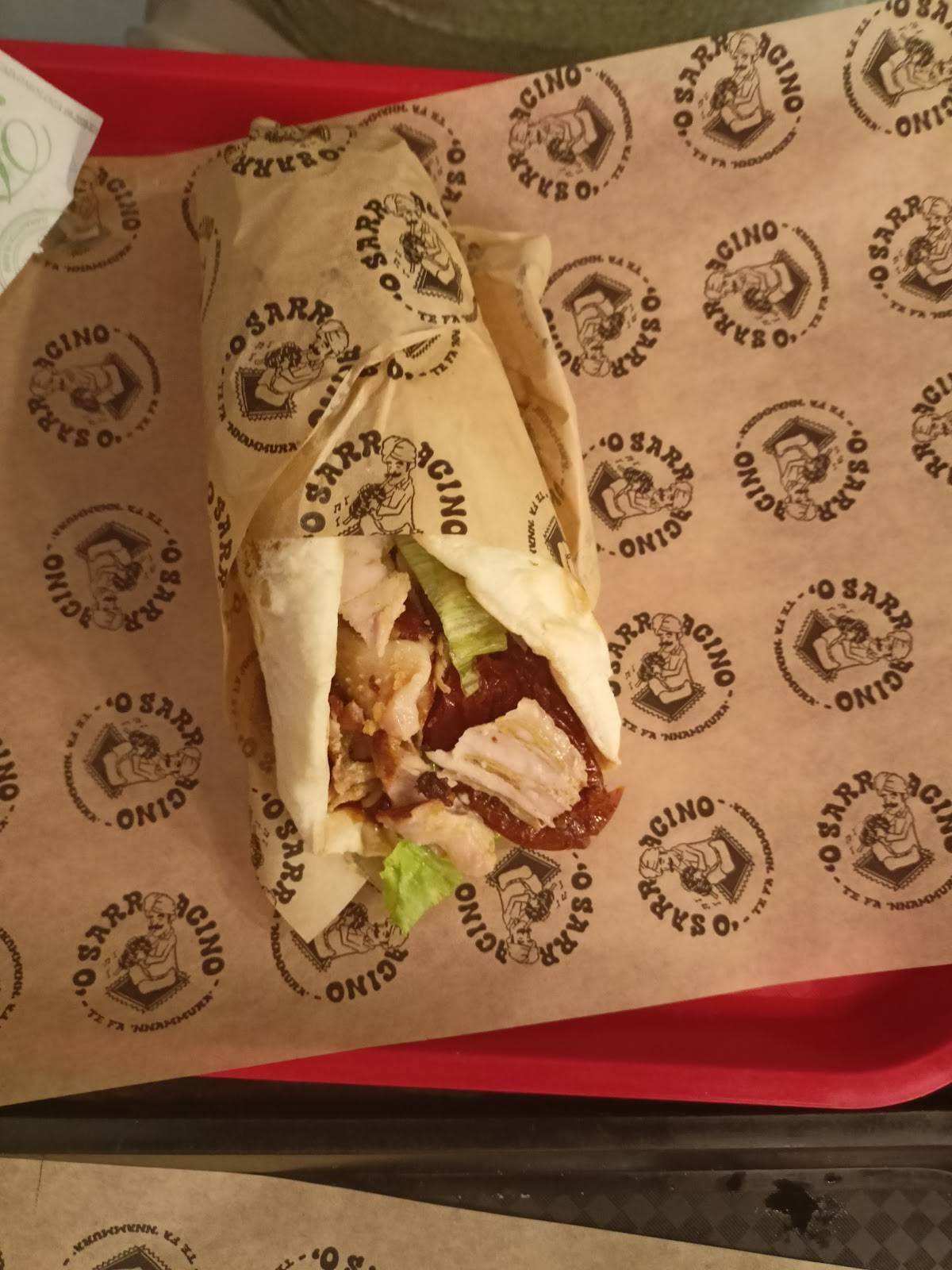 Menu di 'O Sarracino Kebab 