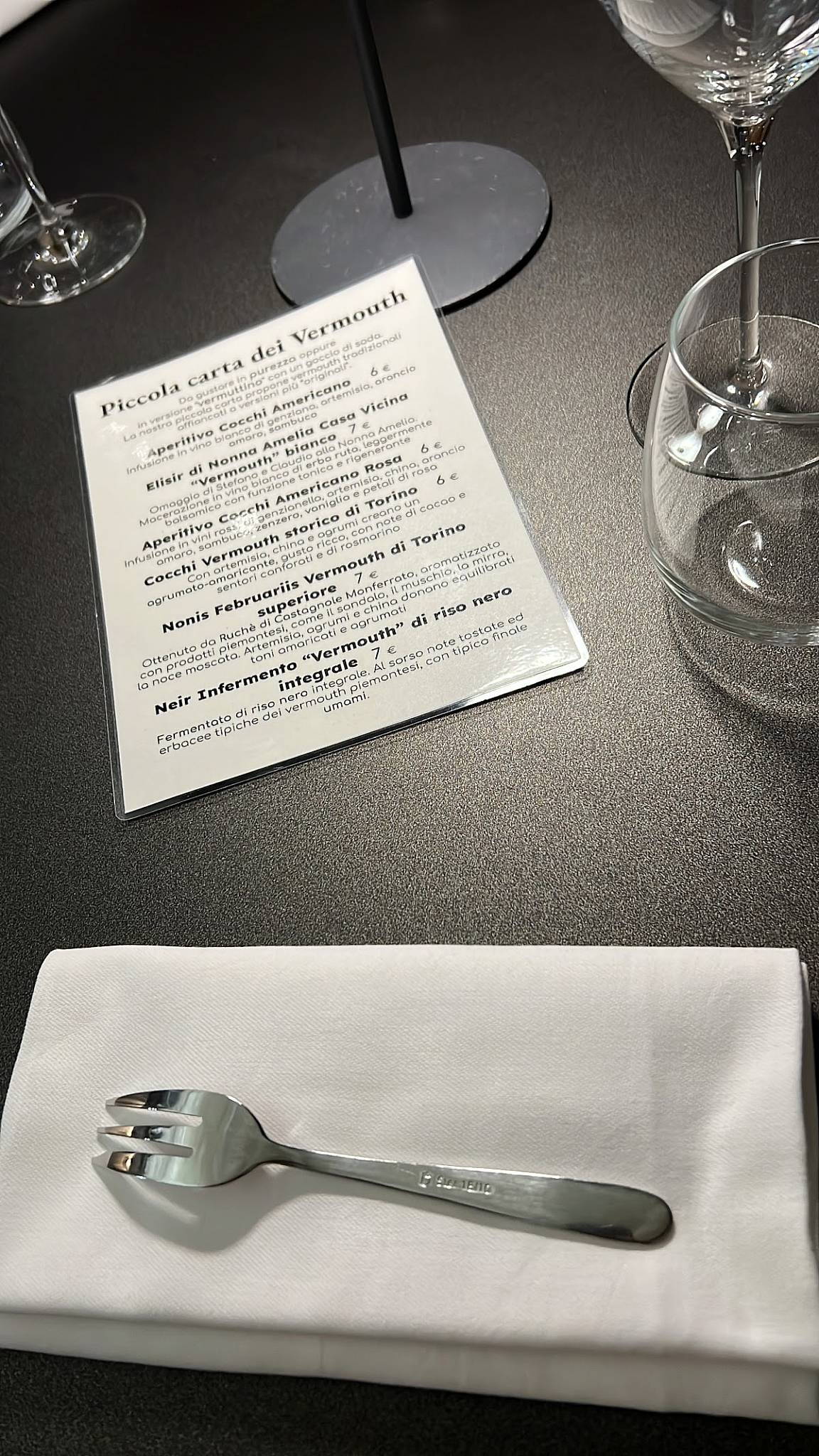 Menu di Osteria Nuova Torino 