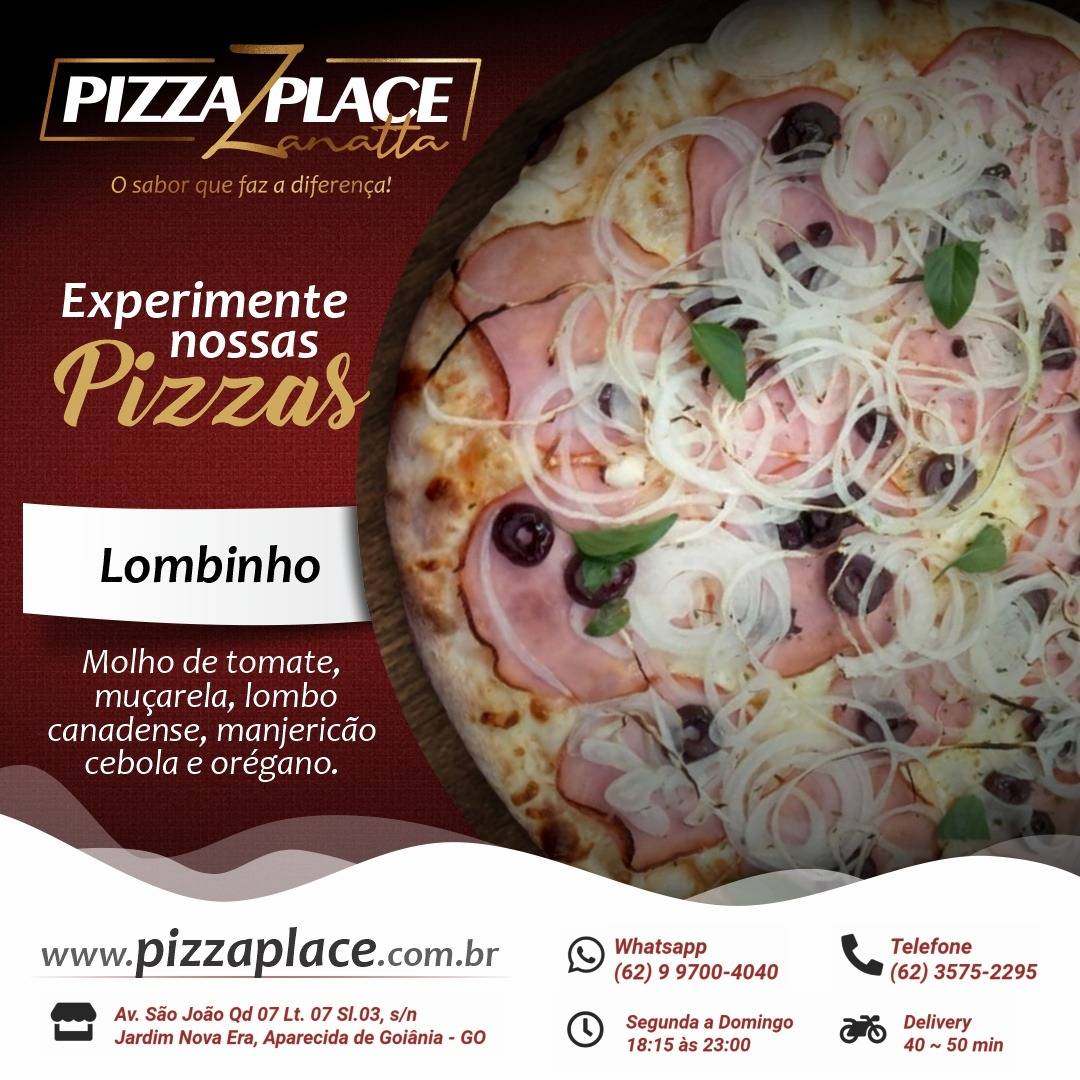 Pizza Place cardápio