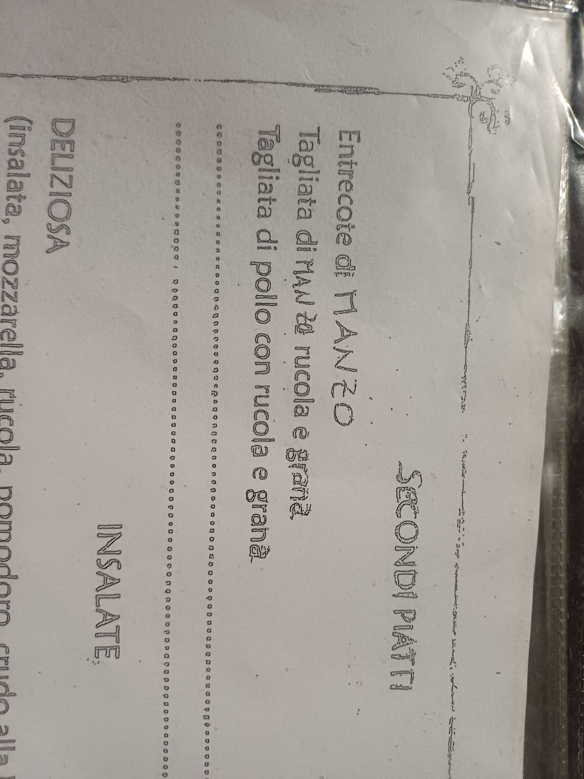Menu di Pizzeria Il Bugigattolo 