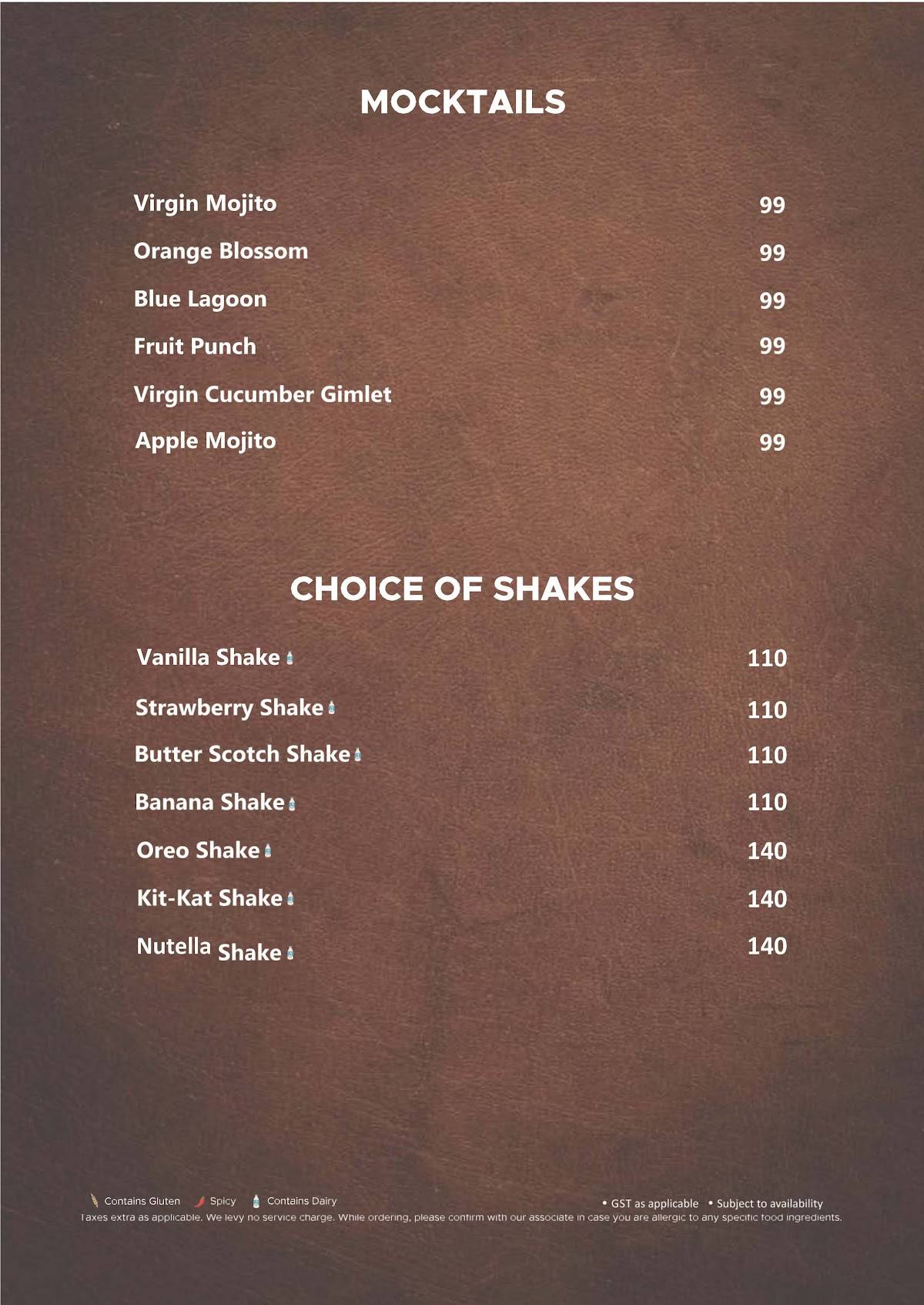 Prasadam Restaurant & Banquet, Jamnagar menu