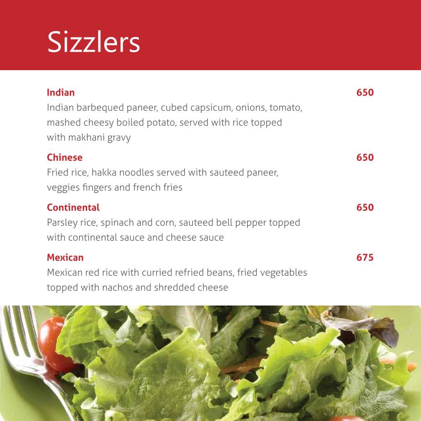 Pukhraj Restaurant menu