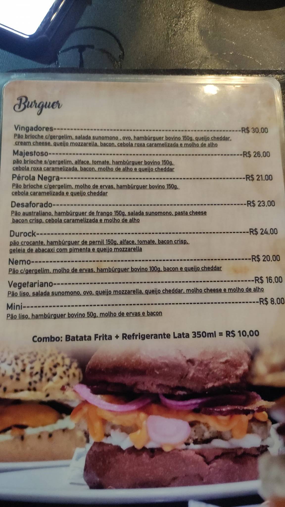 Rafa's Food Park Anapolis cardápio