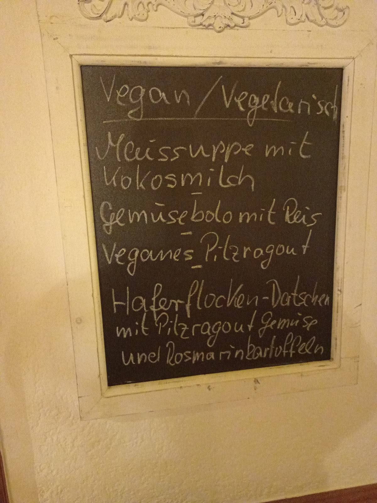 Menu di Restaurant Pöstli 
