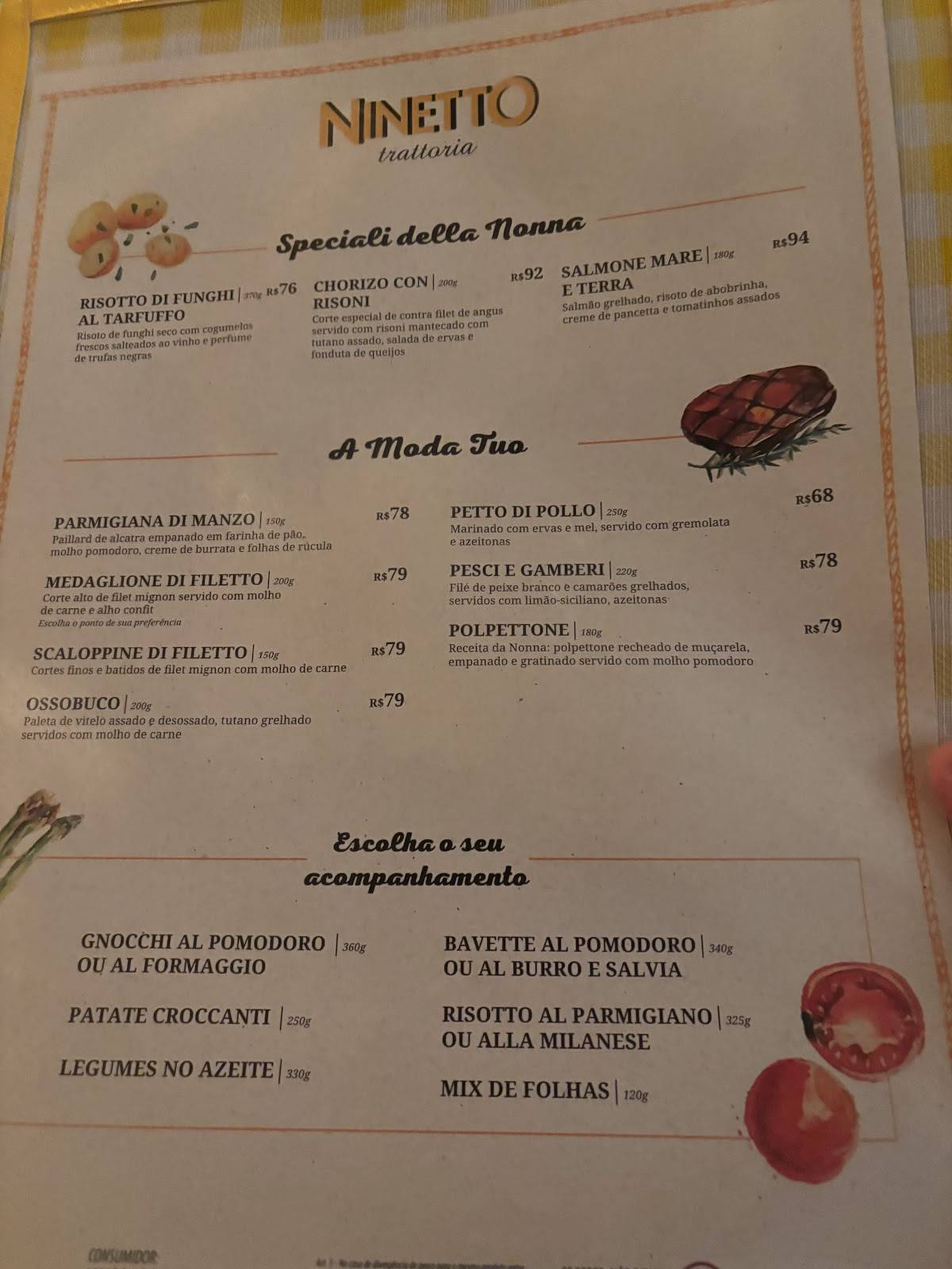 Jangada Restaurante Campinas - Dom Pedro cardápio